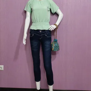 شلوار جین سرمه ای وارداتی