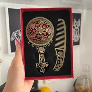 ایینه شونه تریینی