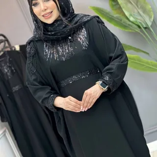عبایی سردوش دار مه لقا