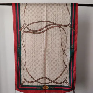 شال سیااسکارف طرح گوچی