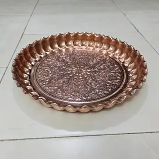 سینی مسی قلم کاری