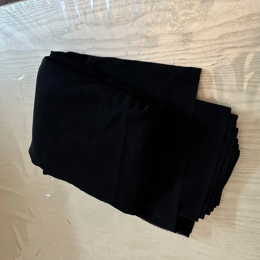 پارچه چادرکرپ اسود قطری