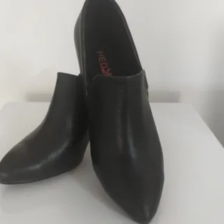 کفش چرم مشکی