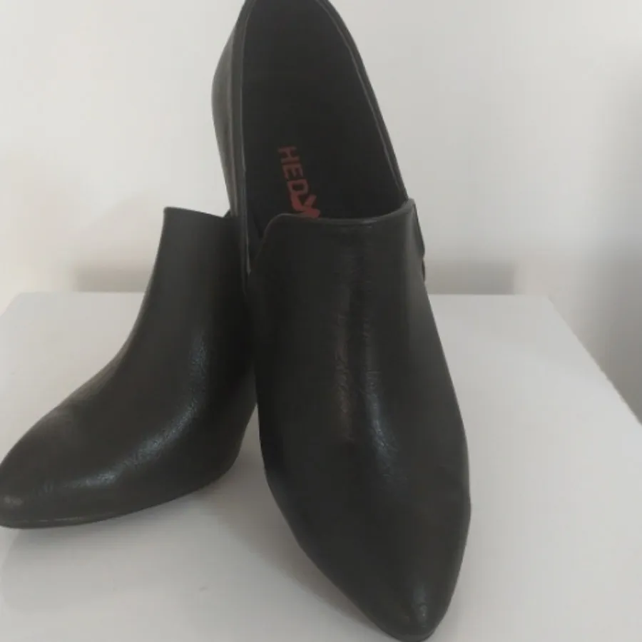 کفش چرم مشکی