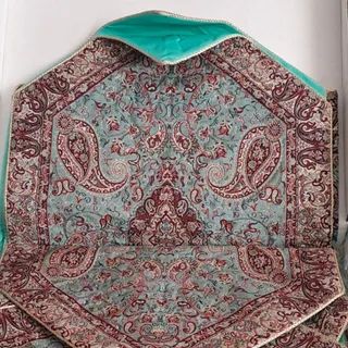 رومیزی رانر ترمه فیروزه