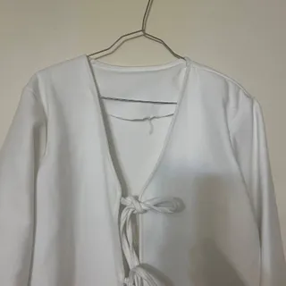 پالتو سفید پاپیونی
