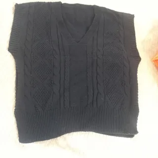 وست بافت سرمه ای