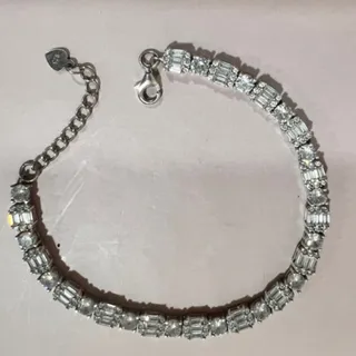 دستبند نقره تنیسی