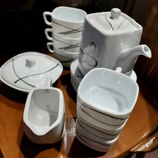 17 پارچه چایخوری