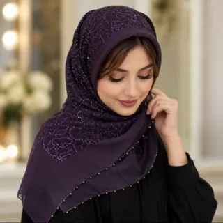 شال مجلسی پولک دوزی