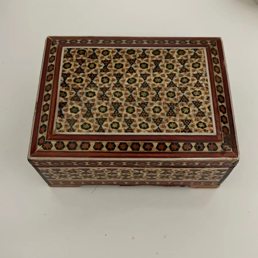 جعبه خاتم کاری