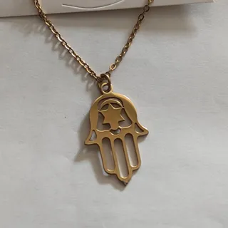 گردنبند استیل رنگ ثابت