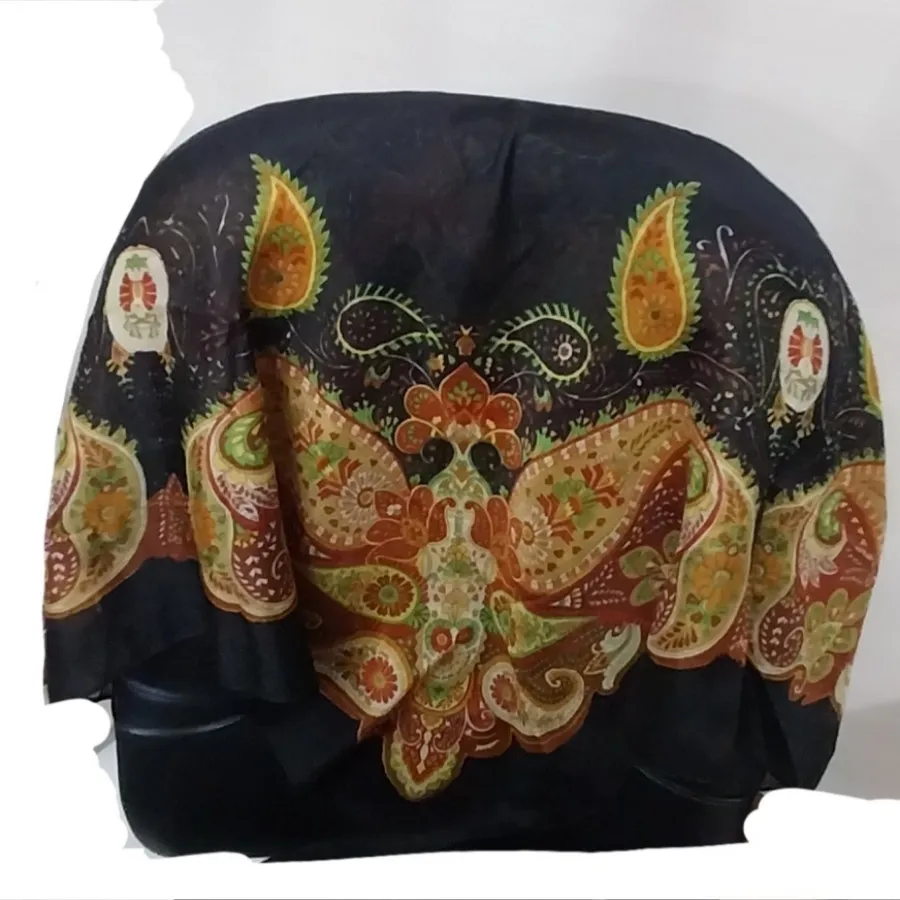 روسری حریر خنک نو