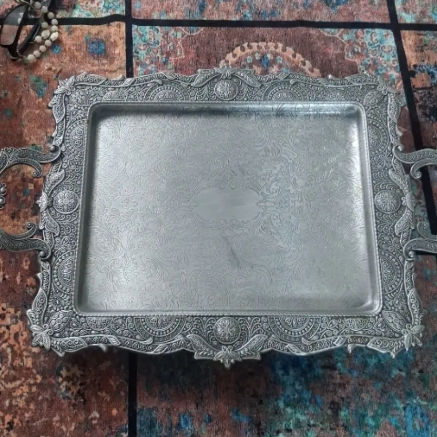 سینی پذیرایی قلم کاری