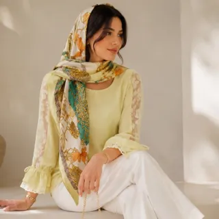 ست شومیز و روسری
