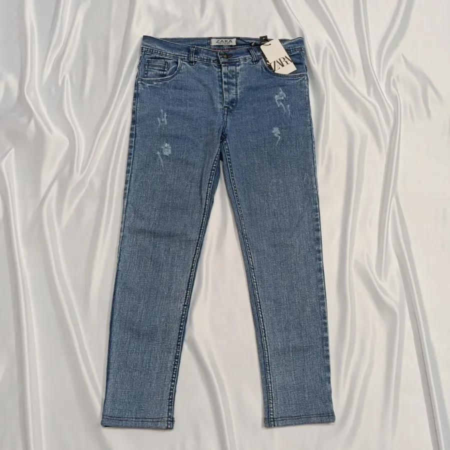 شلوار جین zara مام فیت