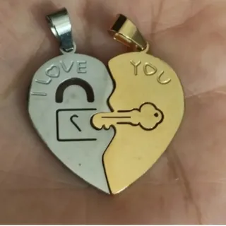 گردنبندکاپلی2تایی love