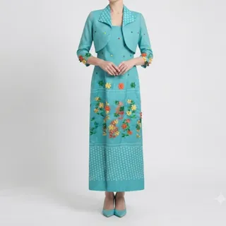 پیراهن ماکسی کت مجلسی