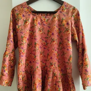 شومیز عروسکی گلدار