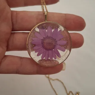 گردنبند بابونه طبیعی