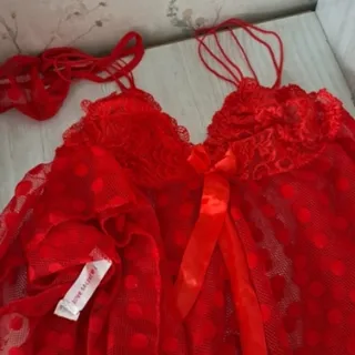 لباس خواب قرمز