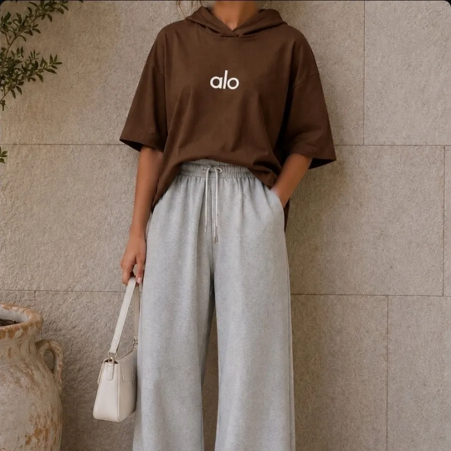 تیشرت alo کلاهدار