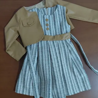 لباس مجلسی با کت چرم