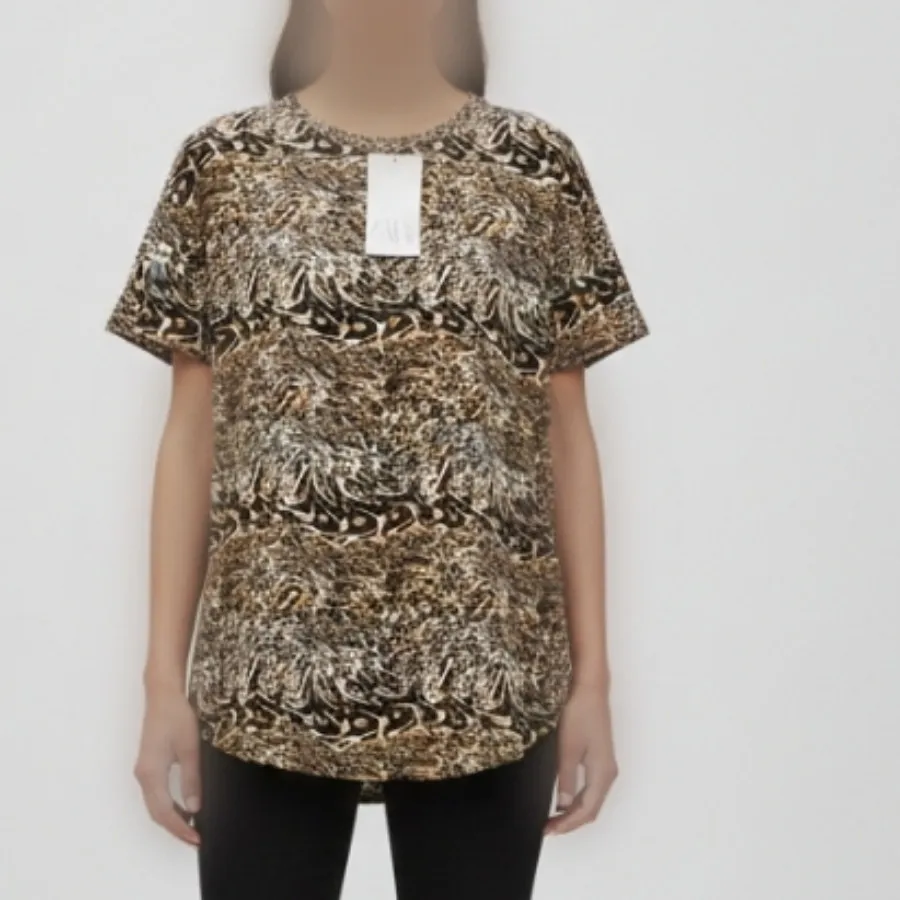 تیشرت نخی zara