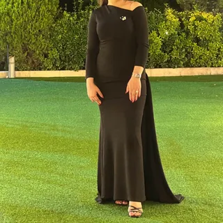 لباس شب بلند مشکی