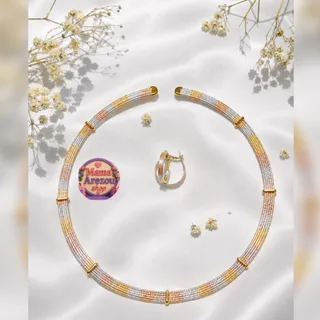 نیم ست طرح طوق