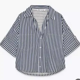کراپ شومیز zara
