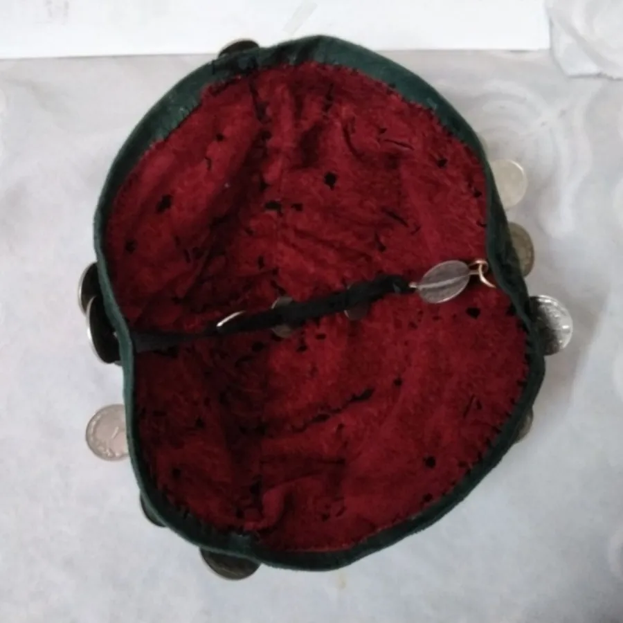 کلاه سنتی سکه دوزی