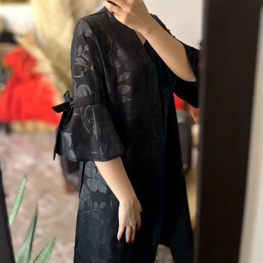 مانتو بلند مشکی