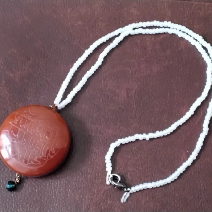 آویز عقیق پاکستاتی