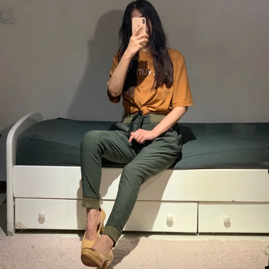شلوار سبز