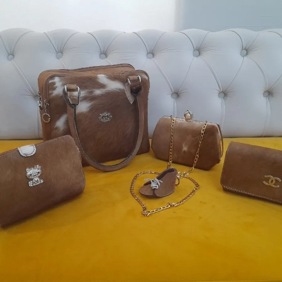 ست 5 تکه چرم دست دوز خاص