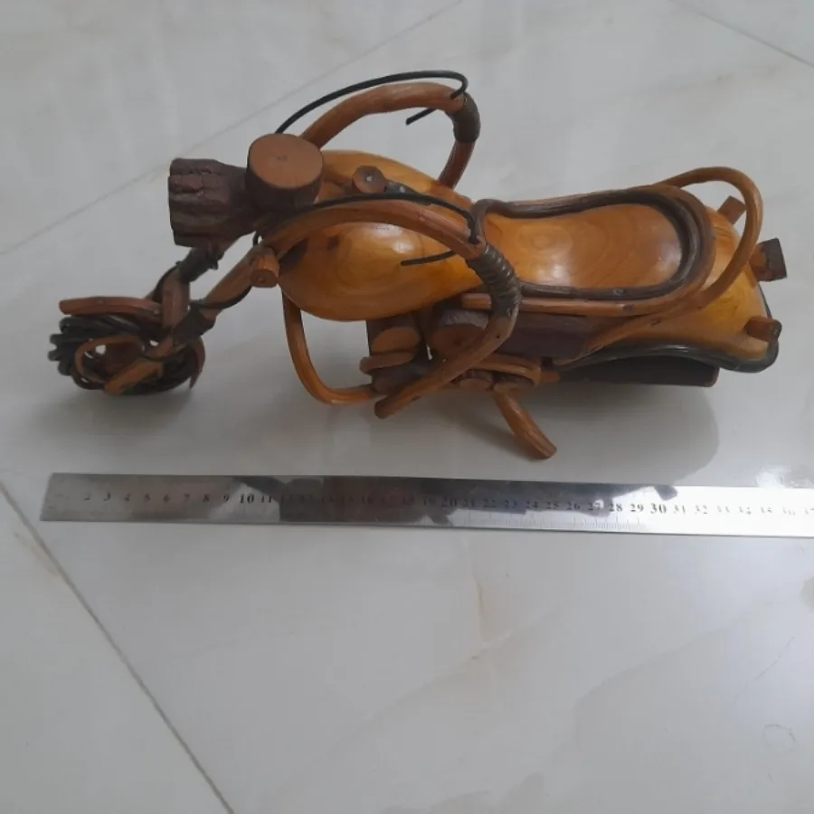 موتور چوبی دکوری هارلی