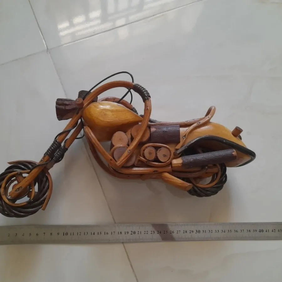 موتور چوبی دکوری هارلی