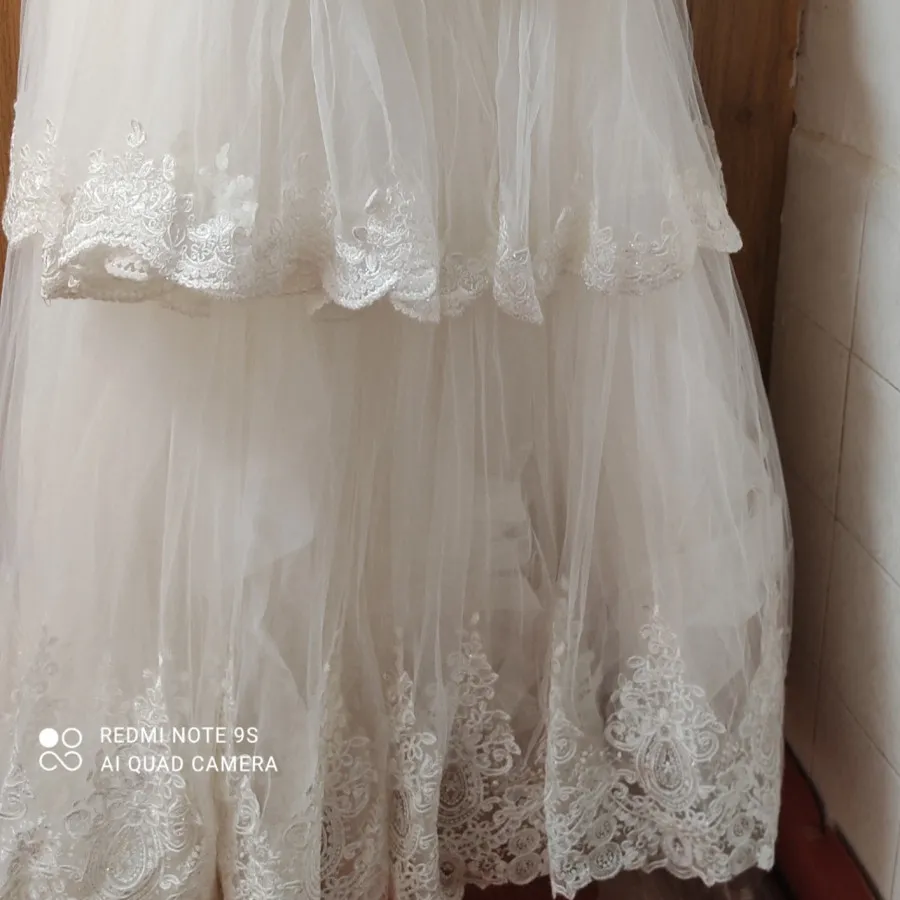 لباس عروس طبقه ای