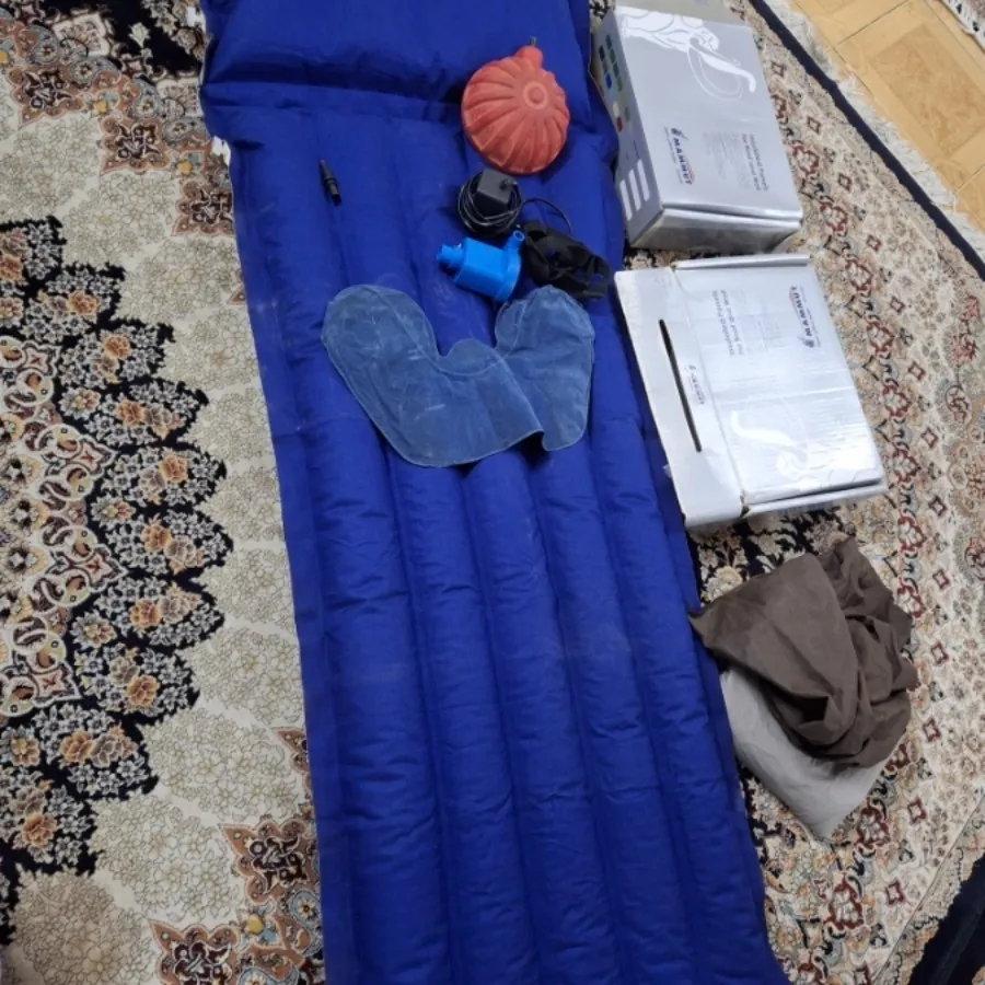 تشک بادی برزنتی، کمپینگ