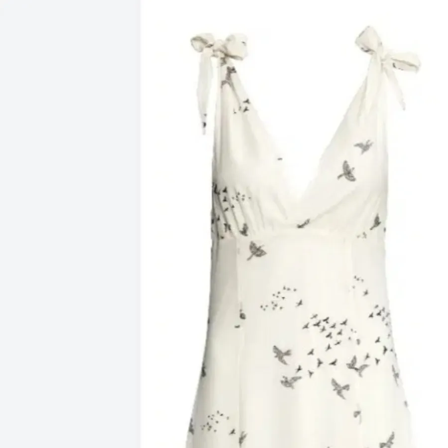 پیراهن بلندمجلسی سفیدH&M
