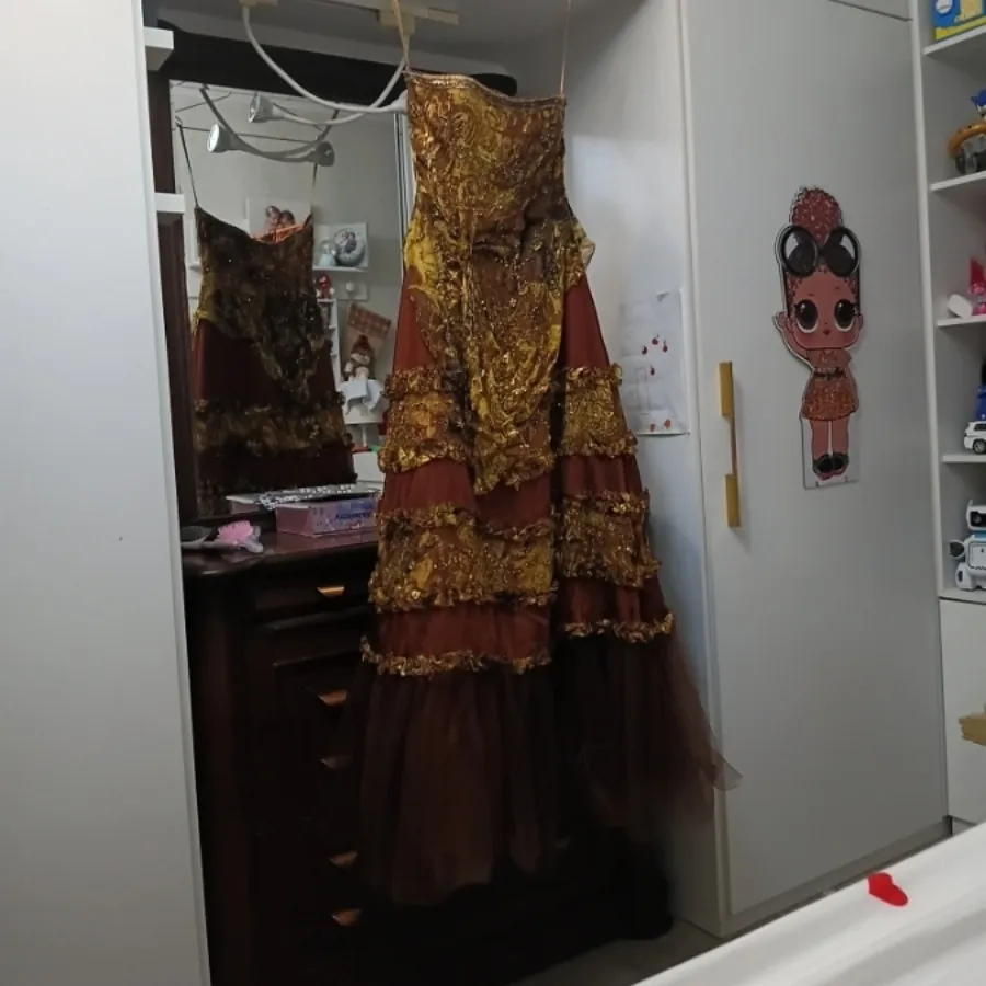 پیراهن با پارچه زیبا