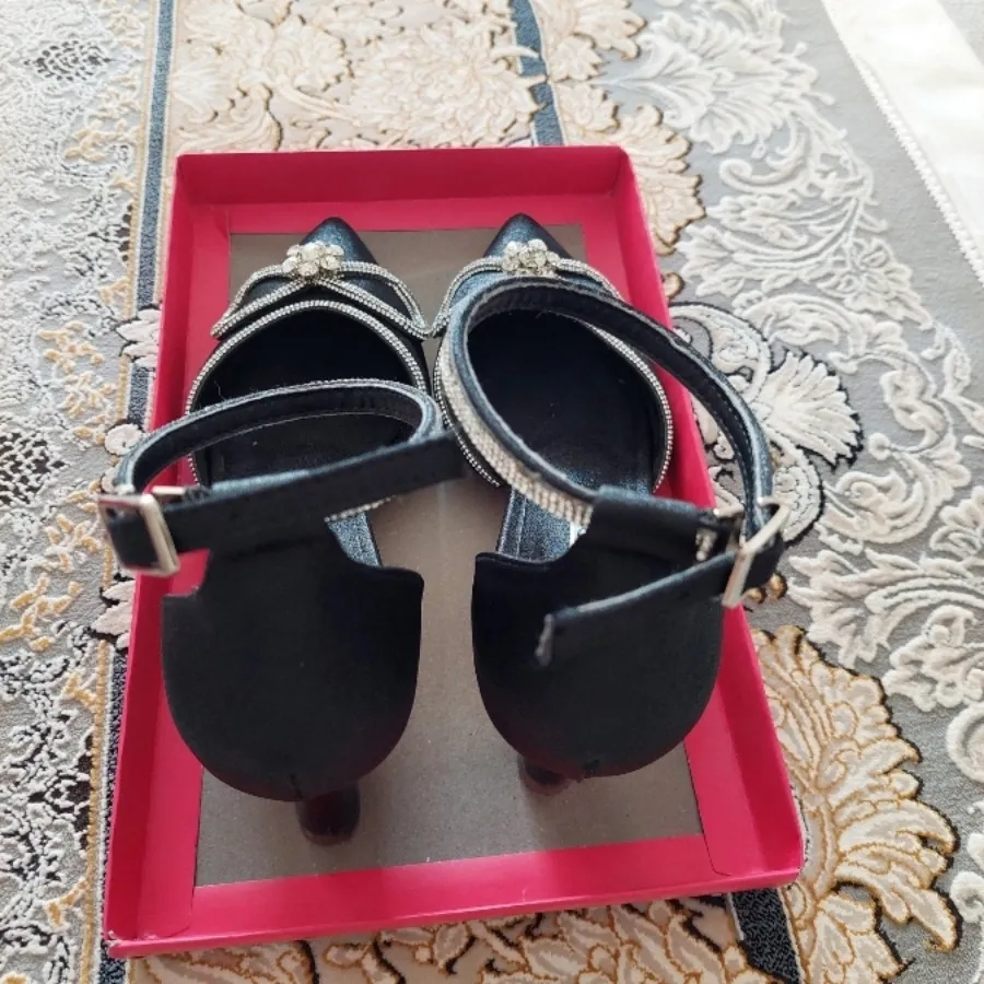 کفش پاشنه دار مشکی