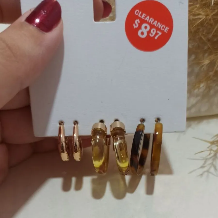 پک گوشواره حلقه ای