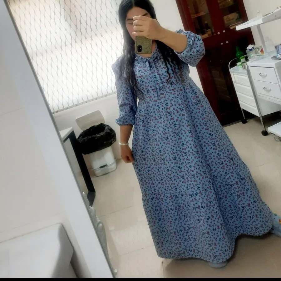 پیراهن ماکسی عروسکی