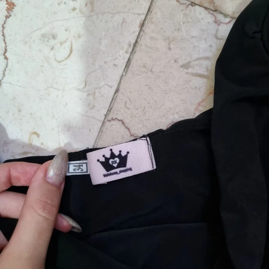 پراهن دکلته مشکی