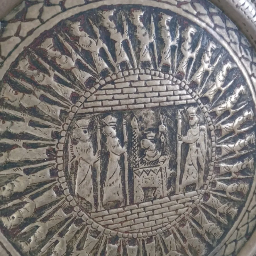 سینی قلم زنی
