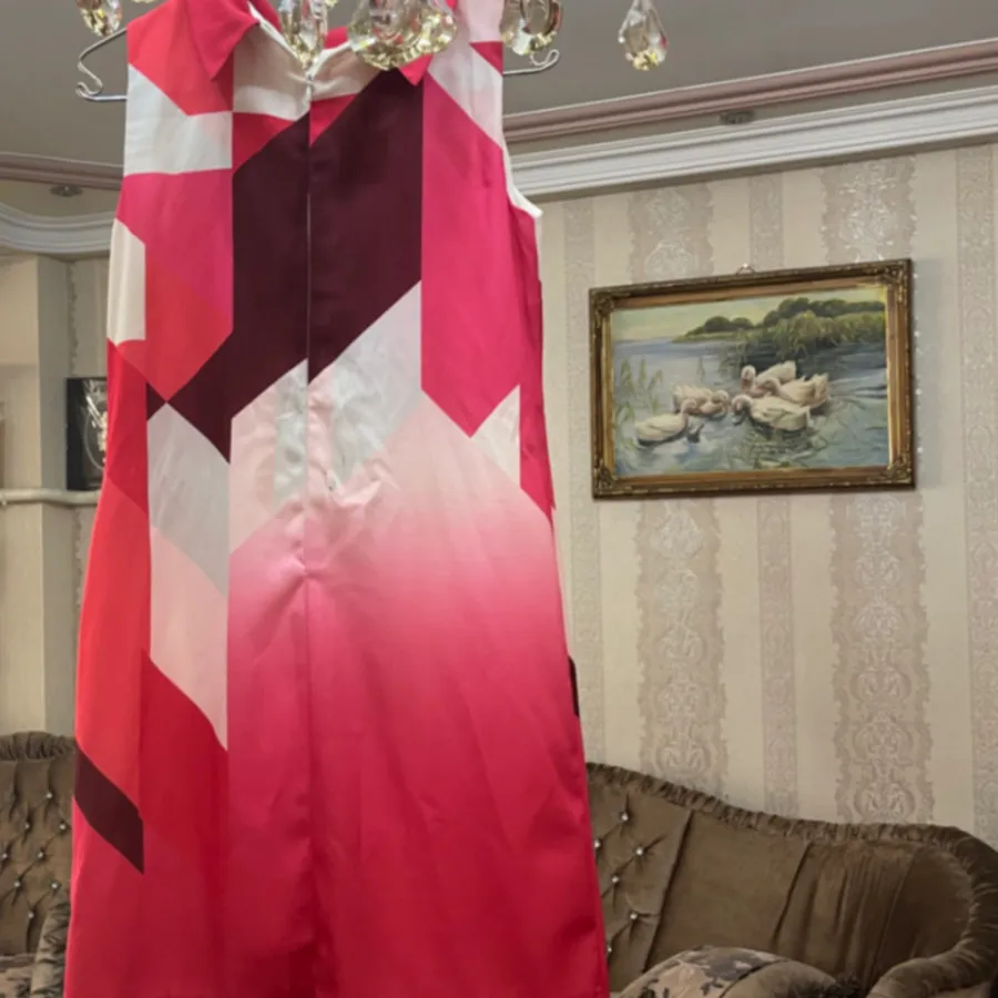 پیراهن مجلسی صورتی مارک