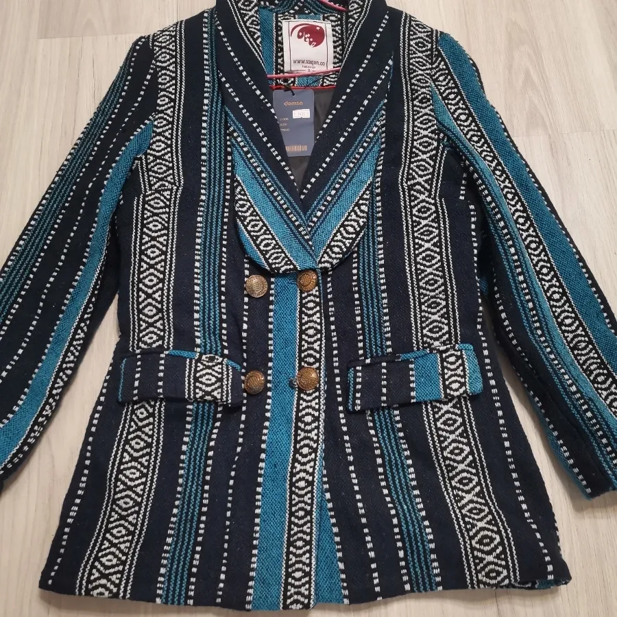کت گلیم ابی رنگ