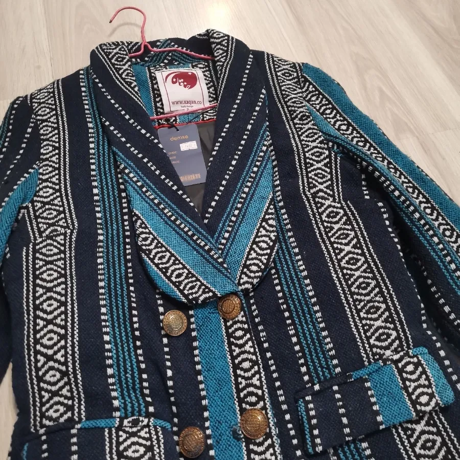 کت گلیم ابی رنگ
